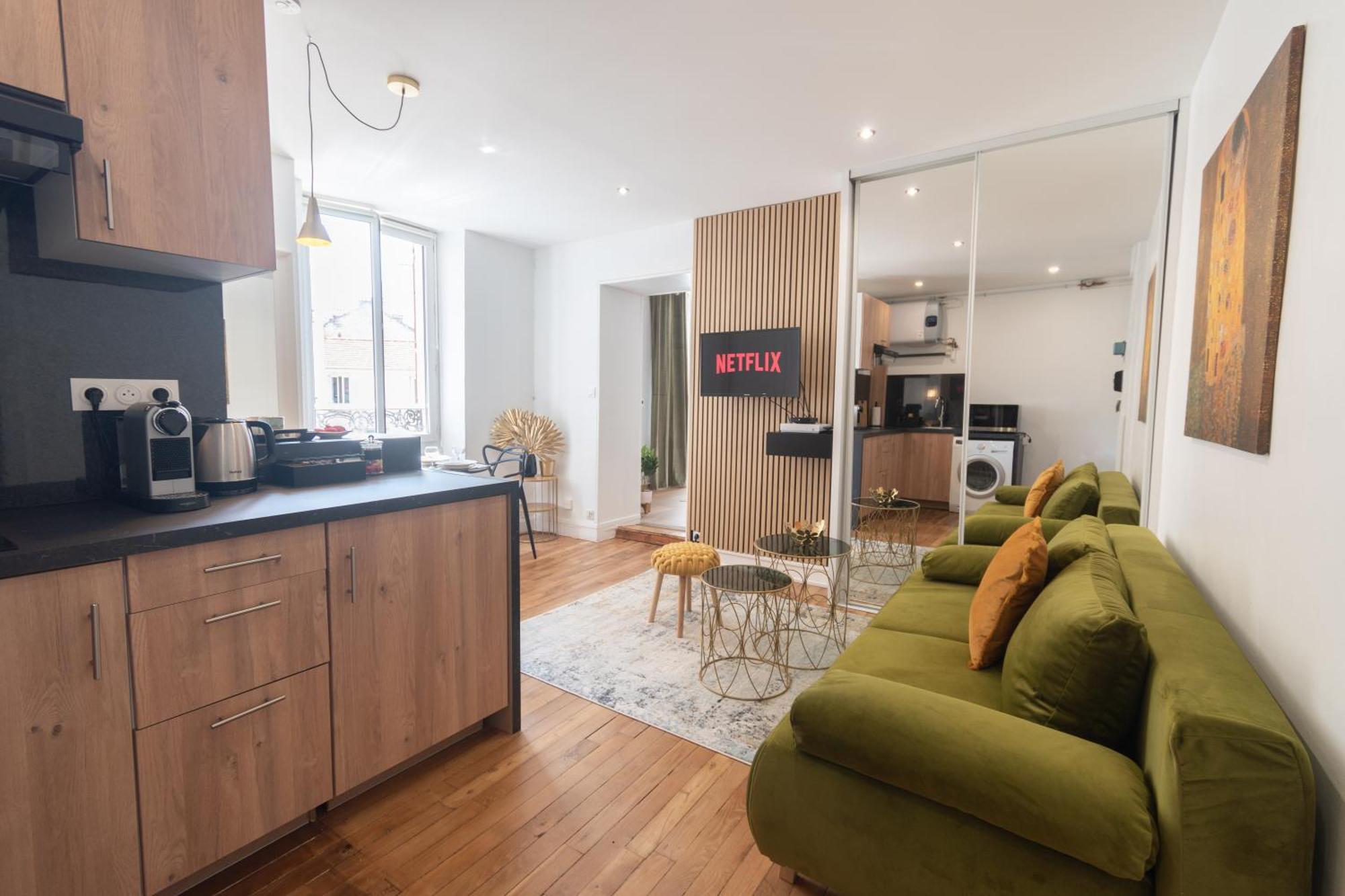 Parisian & Chic Appartement -15 Min From Paris Center Иври сюр Сен Екстериор снимка